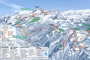 Plan des pistes