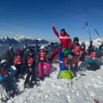 Group ski lessons for children/adolescents - Mornings